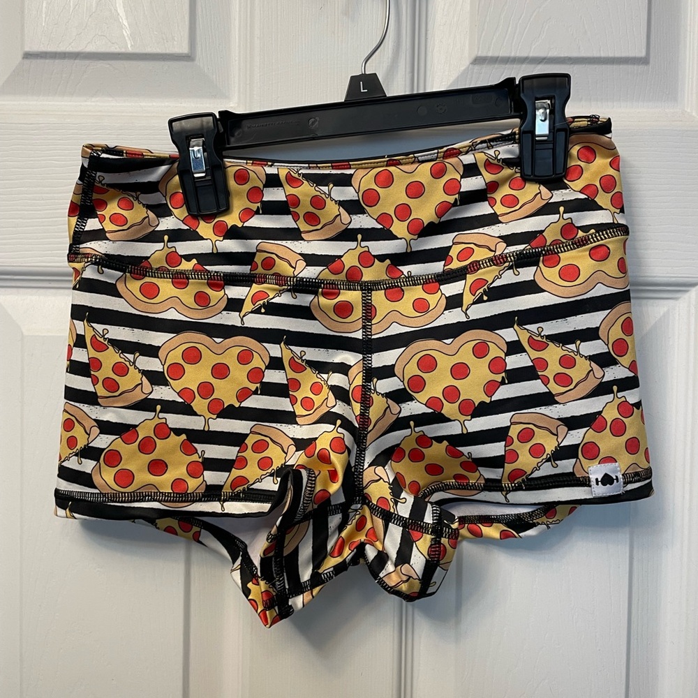 Pizza Print Wodbottom Women's Shorts